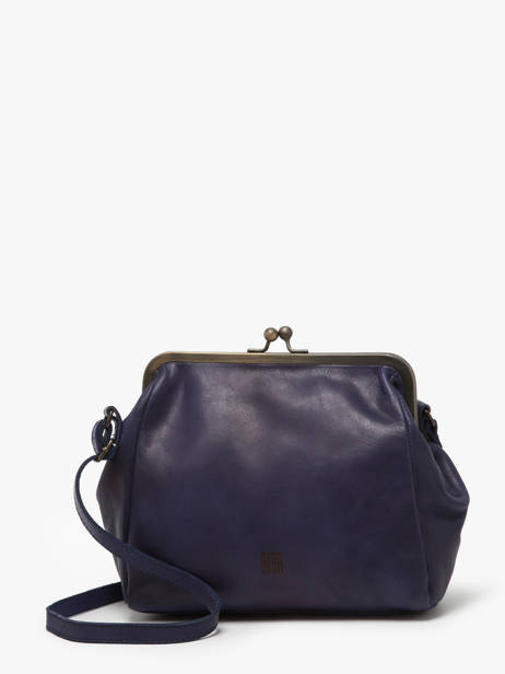 Cross Body Tas Heritage Leder Biba Rood heritage BT22